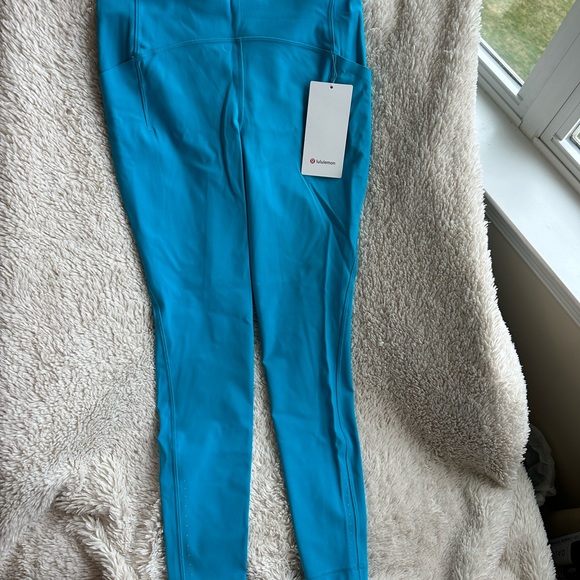 Lululemon Swift Speed HR Tight 28” Hawaiian Blue Sz 8 NWT - Picture 1 of 6